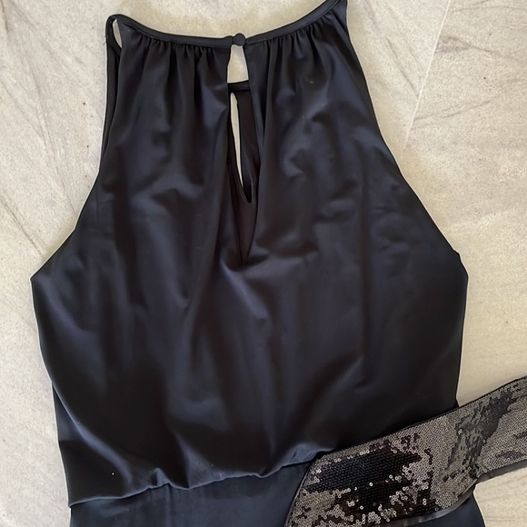 White House Black Market black jumpsuit. Size large. - Picture 6 of 6